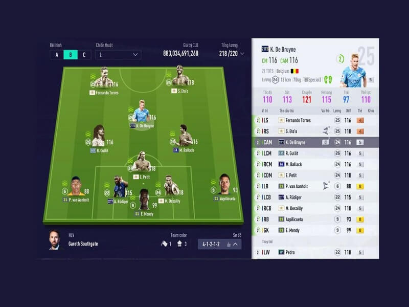 Game bóng đá FIFA Online và những bí kíp chinh phục từ cao thủ 8 Điều chỉnh đội hình, chọn chiến thuật thích hợp