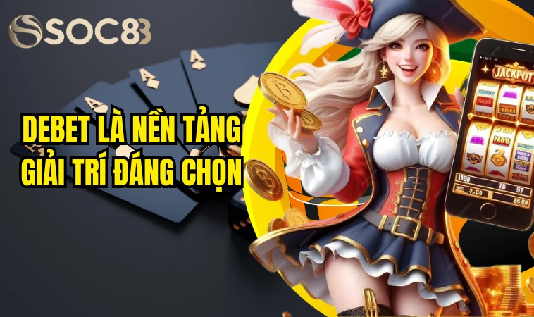 Debet - Sân Chơi Cá Cược Được Lựa Chọn Nhiều Nhất 2024 6 Debet là nền tảng giải trí đáng chọn.