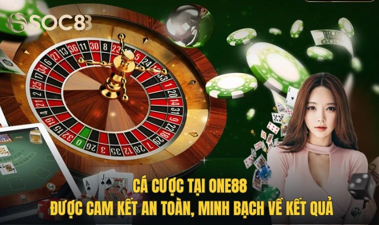 Cá Cược One88 - Trải Nghiệm Giải Trí Trọn Vẹn, Chất Lượng 2 Cá cược tại One88 được cam kết an toàn, minh bạch về kết quả